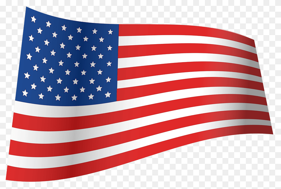 Us Flag Iconic Waving Clipart, American Flag Free Png Download