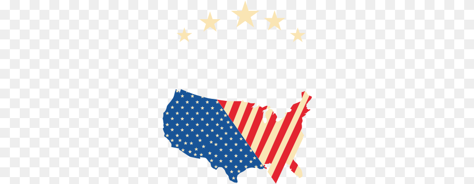 Us Flag Themed Map Southern Pride, American Flag, Star Symbol, Symbol Free Png