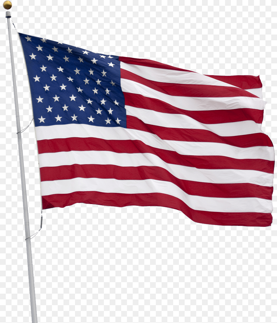 Us Flag White Background, American Flag Png Image