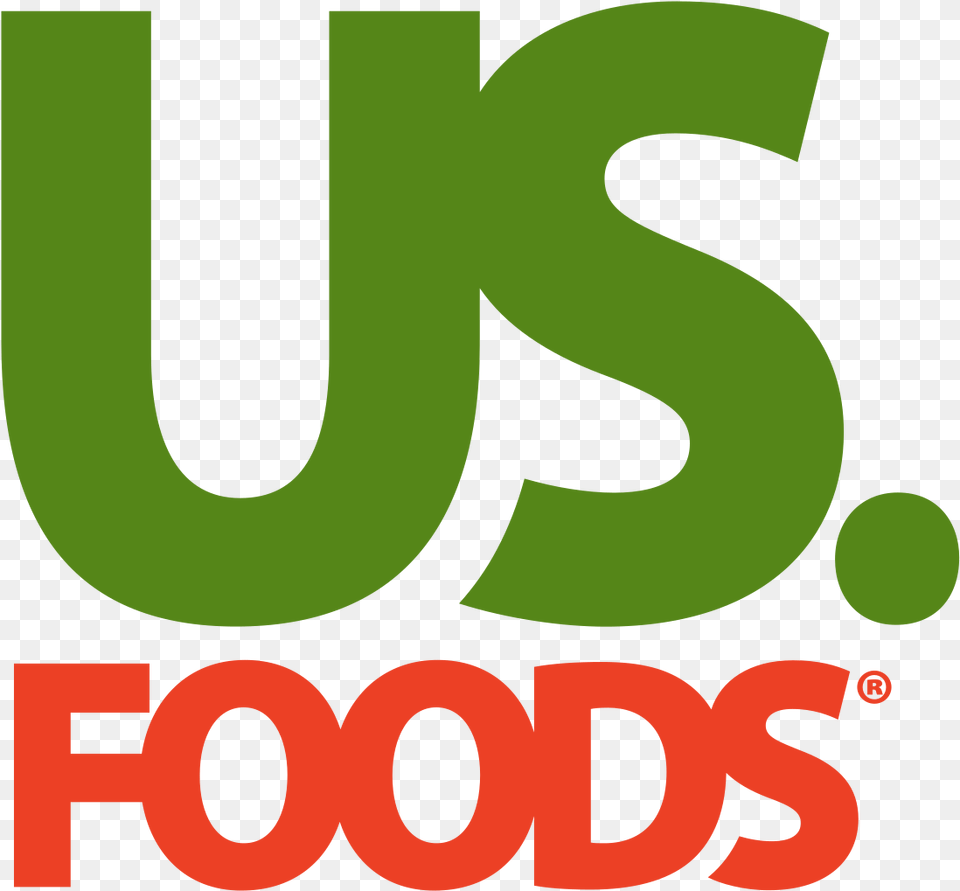 Us Foods Logo Us Foods Logo Transparent, Green, Text, Animal, Fish Free Png Download