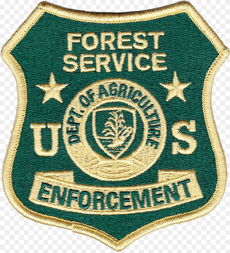 Us Forest Service Law Enforcement Badge, Logo, Symbol, Accessories, Bag Free Png Download