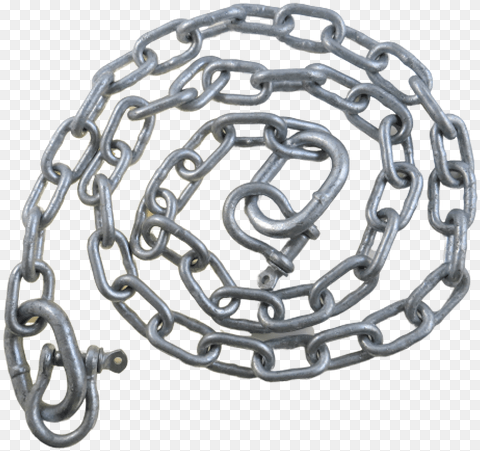 Us Galvanized Anchor Chain X 4 Chain, Accessories, Jewelry, Machine, Wheel Png