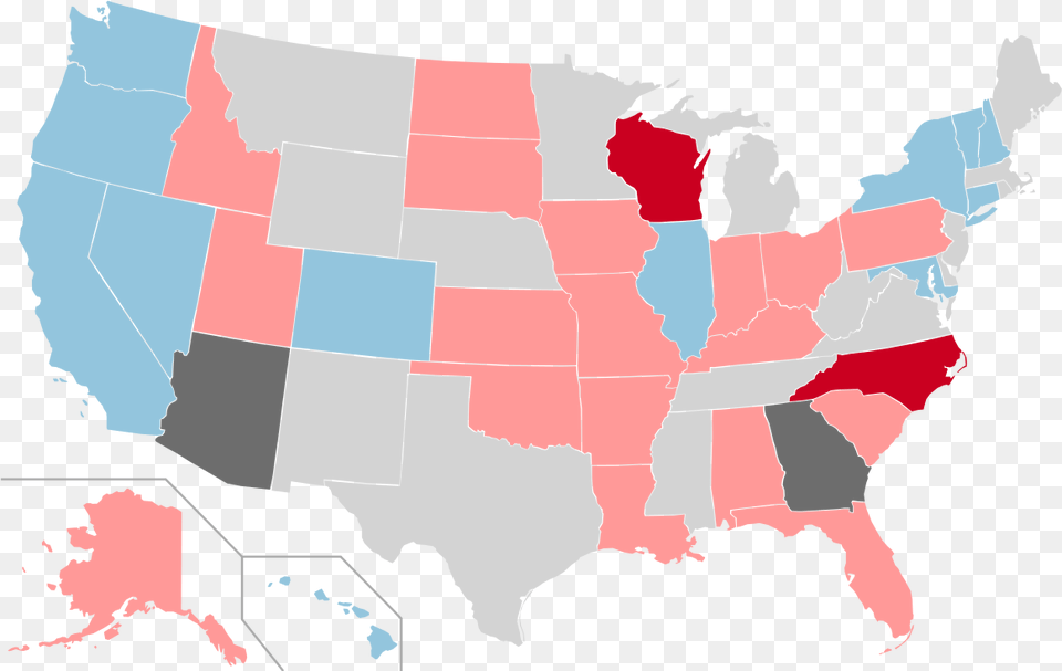 Us Governor Map 2008, Chart, Plot, Atlas, Diagram Png