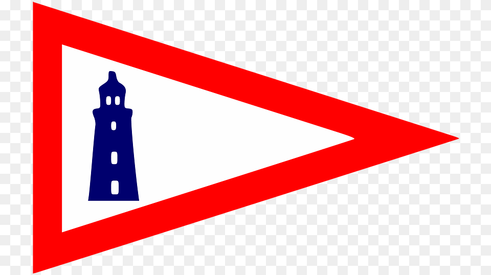 Us Lighthouse Service Flag, Triangle, Dynamite, Weapon Free Transparent Png