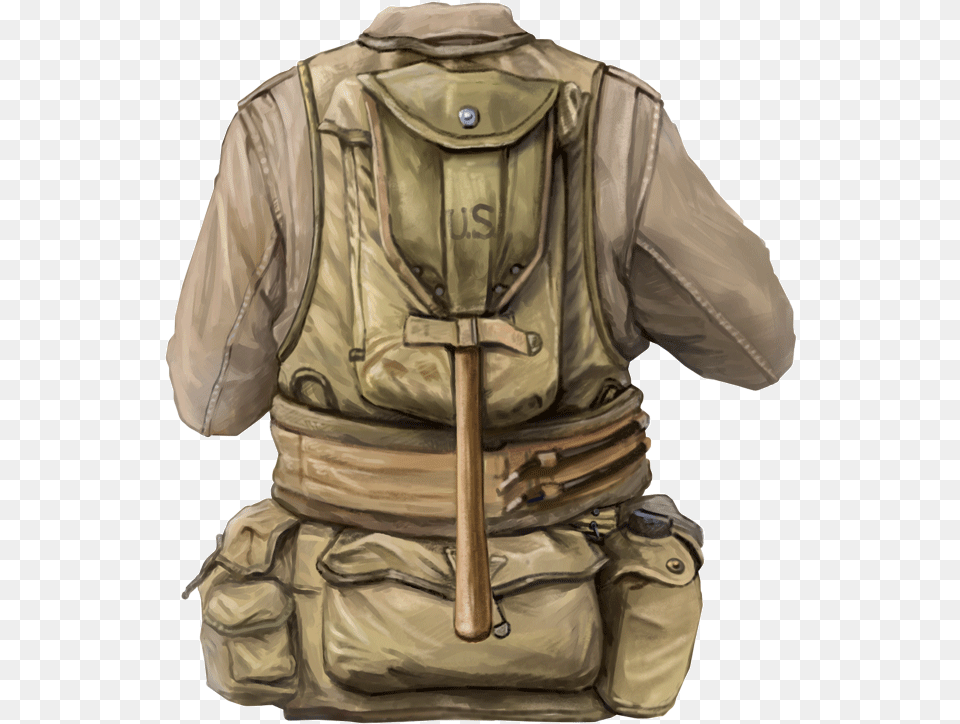 Us M1941 Uniform, Clothing, Vest, Lifejacket, Bag Free Transparent Png