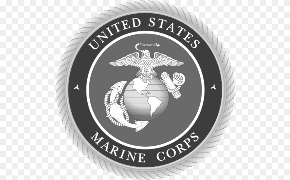 Us Marine Corps Arcs And Circles Designs, Emblem, Symbol, Wristwatch, Logo Png Image