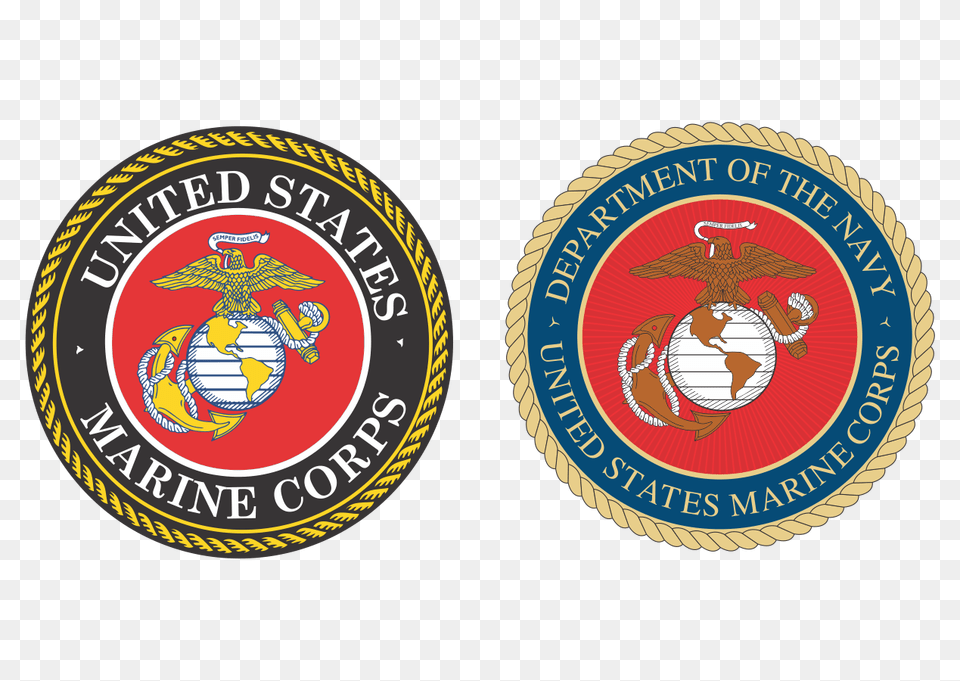 Us Marine Corps Logo Vector High Resolution Marines Logo, Badge, Emblem, Symbol, Hockey Free Png