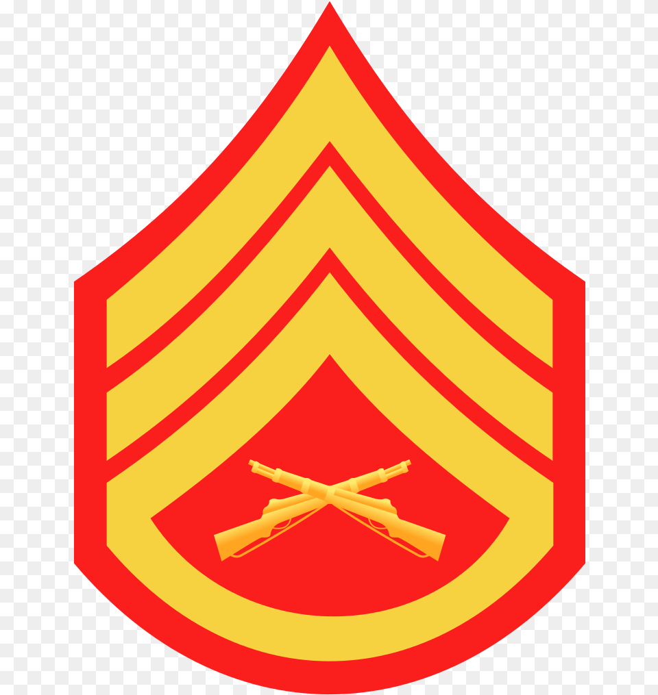 Us Marine E 6 Staff Sergeant Emblem Edible Icing Usmc Ssgt Rank Insignia, Badge, Logo, Symbol, Armor Free Png Download