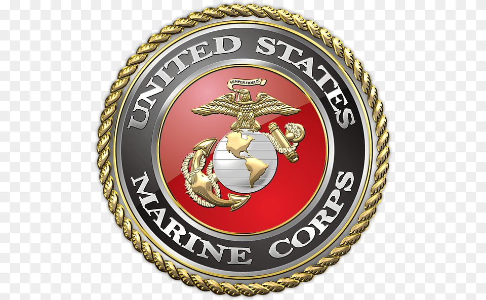 Us Marines, Badge, Emblem, Logo, Symbol Png Image