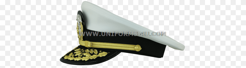 Us Merchant Marine Admiral White Hat, Baseball Cap, Cap, Clothing, People Png Image