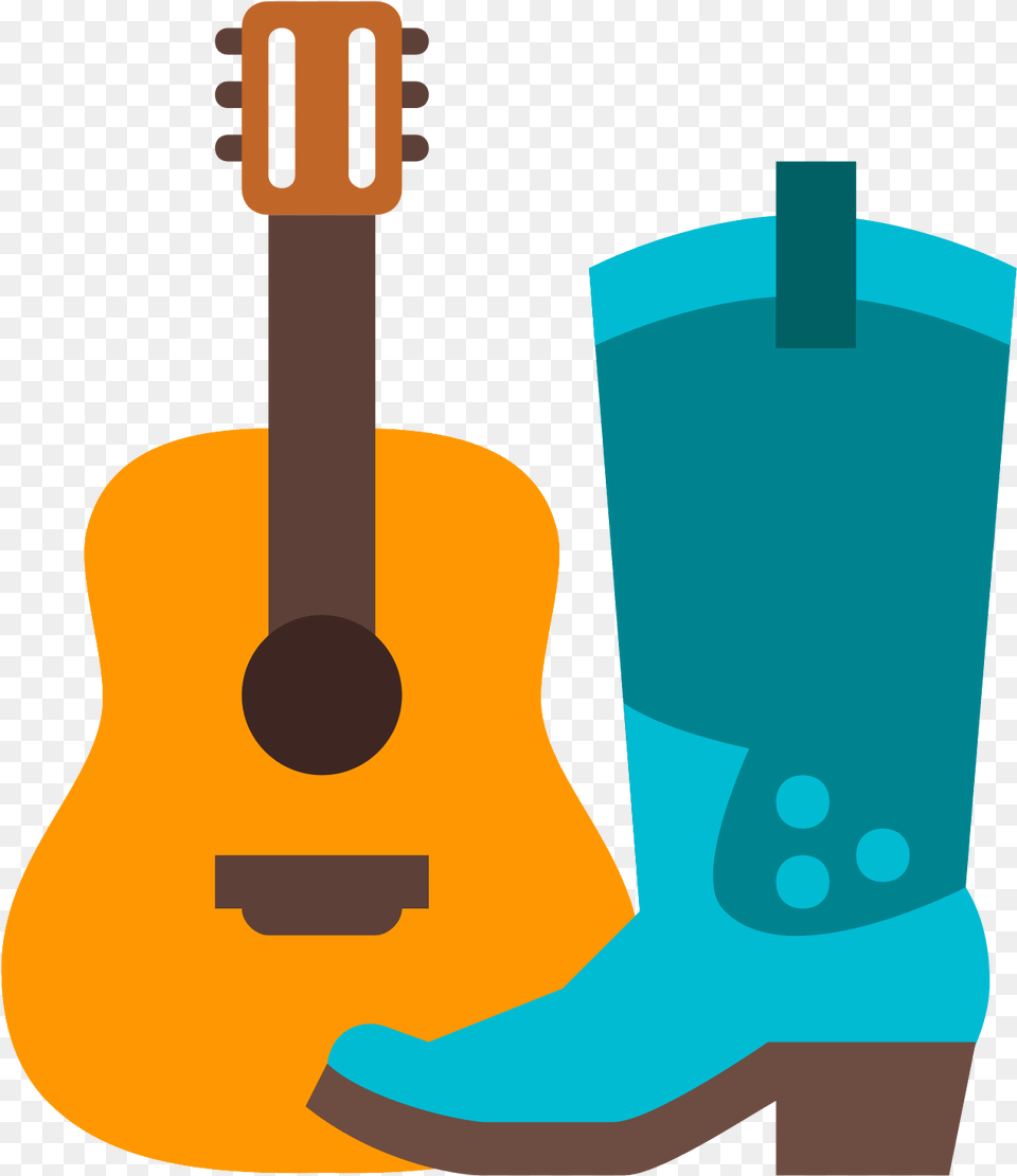 Us Music Icon Country Music Icon, Guitar, Musical Instrument, Boot, Clothing Png