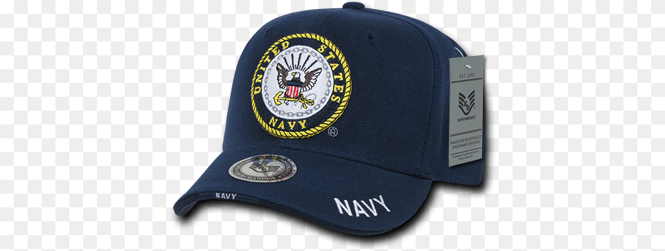 Us Navy Logo The Legend Military Caps Baseball Cap, Baseball Cap, Clothing, Hat Free Png Download