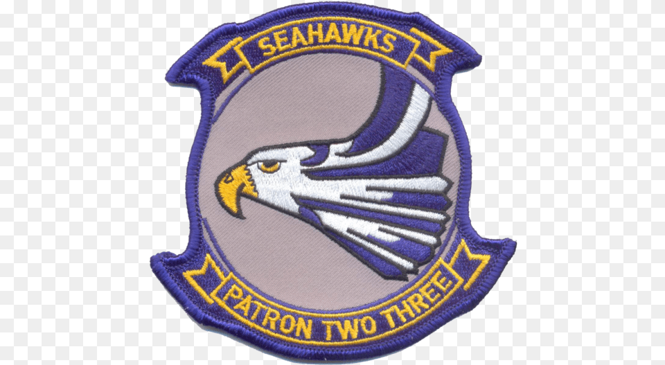 Us Navy Vp 23 Seahawks No Velcro Military Law Enforcement Badge, Logo, Symbol, Clothing, Hat Free Png