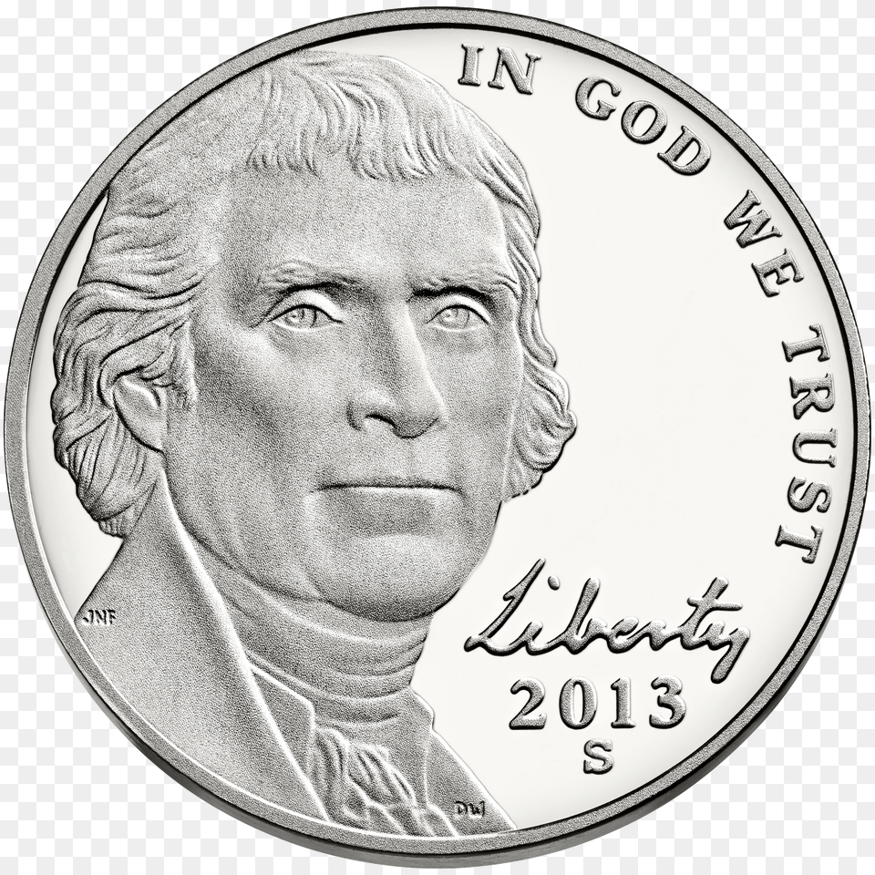 Us Nickel Obv Free Png