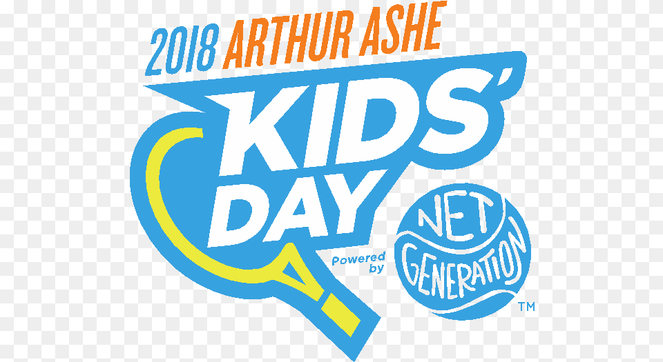 Us Open 2019 Arthur Ashe Kids Day, Advertisement, Poster Free Transparent Png