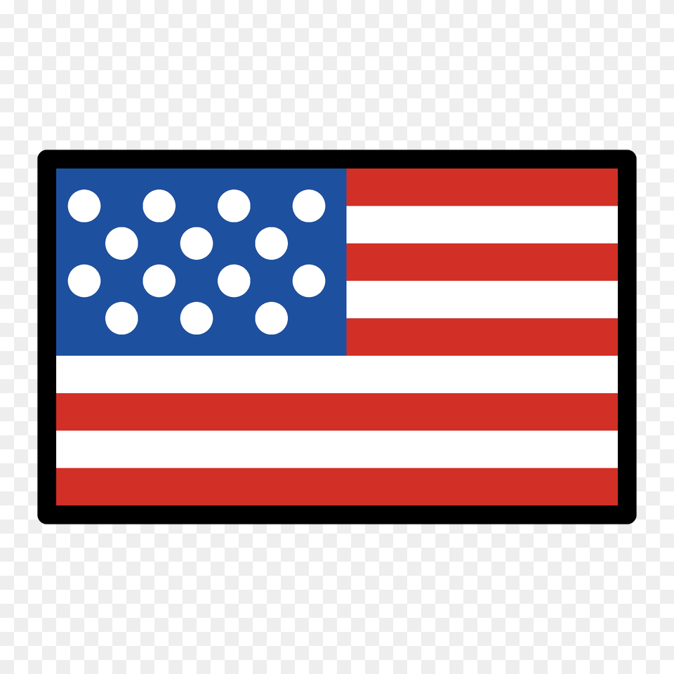 Us Outlying Islands Flag Emoji Clipart, American Flag Free Png