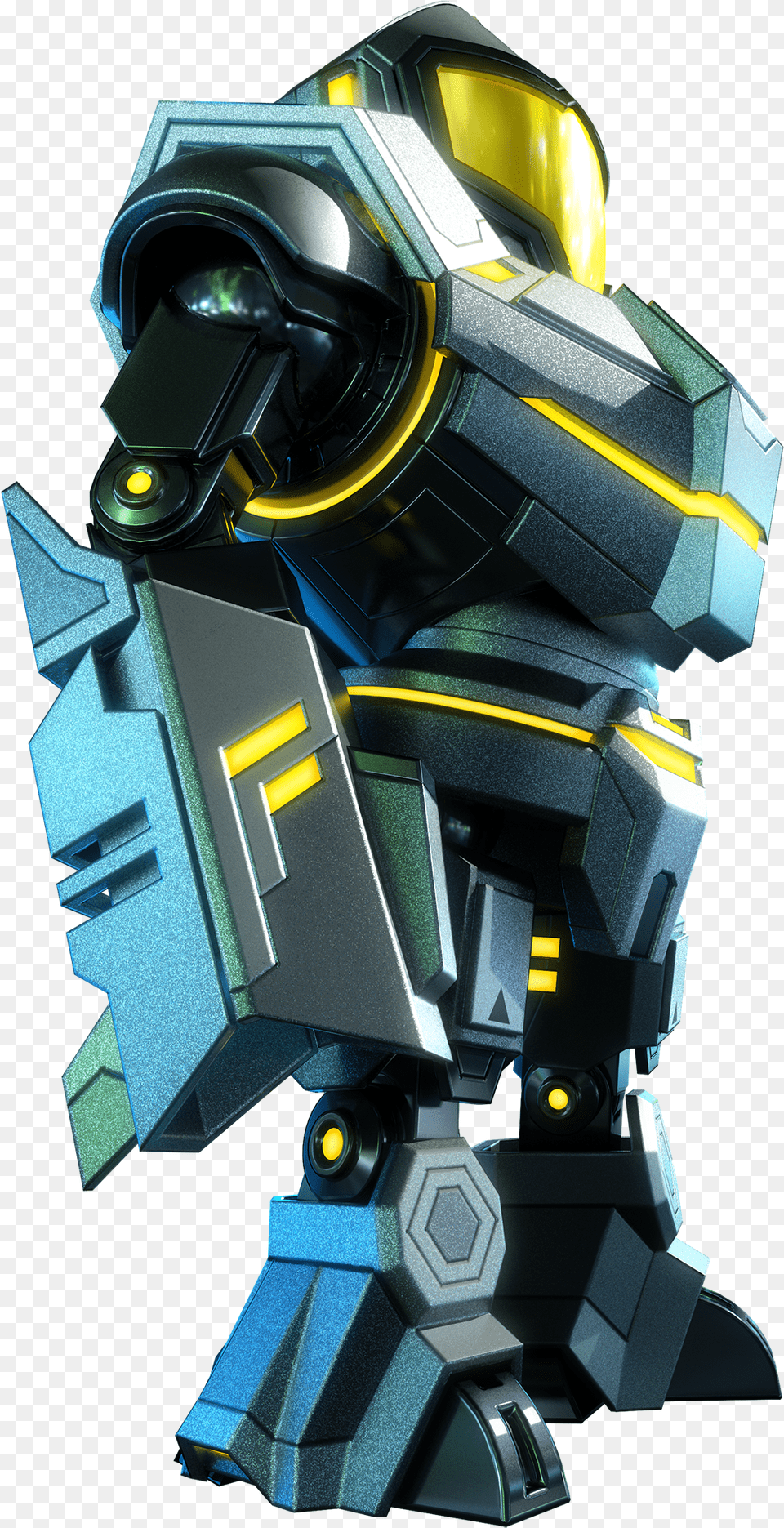 Us Play Upcoming Nintendo Games Metroid Prime Federation Force Yellow Mech, Robot, Toy Free Png Download
