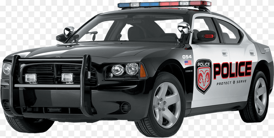 Us Police Car Transparent 2006 Dodge Charger Police Car, Police Car, Transportation, Vehicle, Machine Png Image