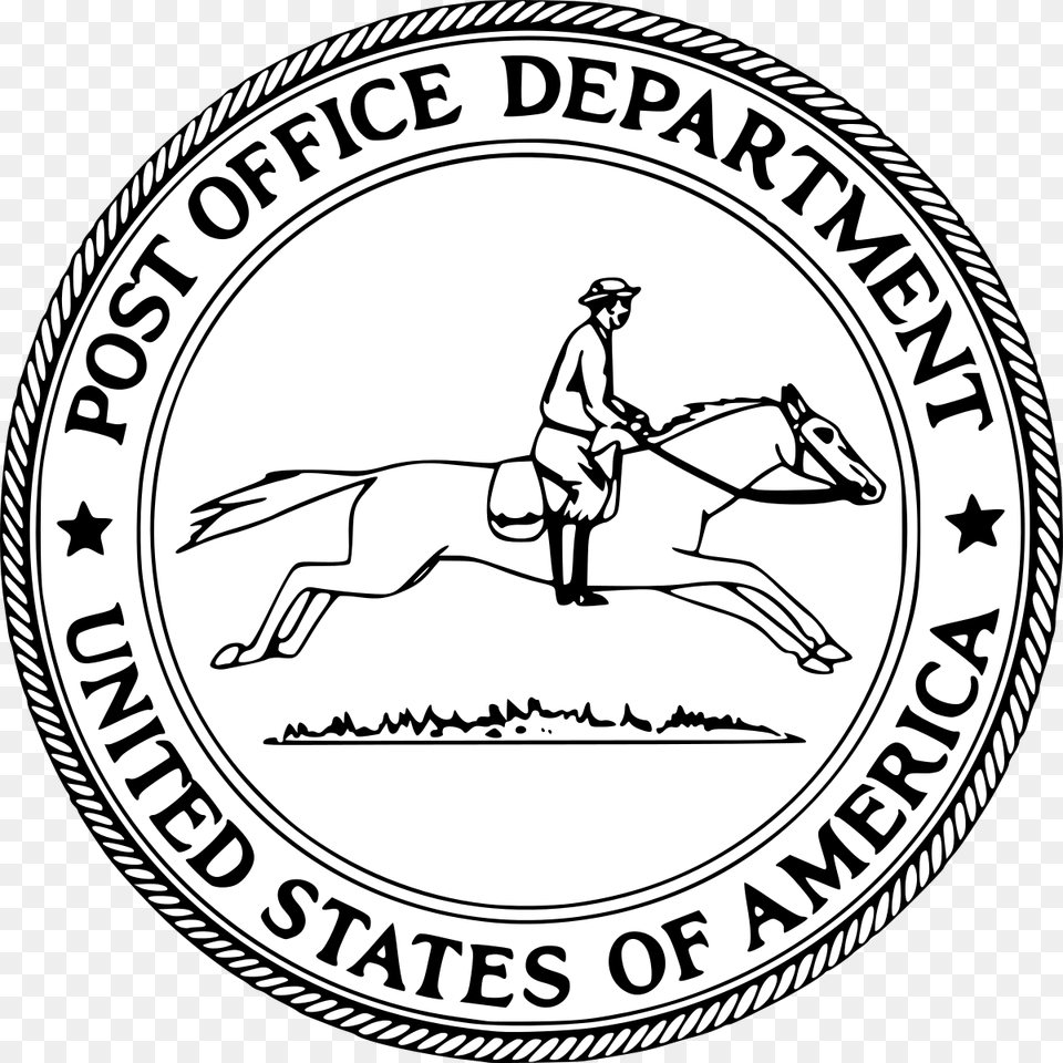 Us Post Office Department, Person, Animal, Horse, Mammal Free Png Download