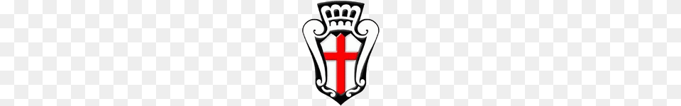 Us Pro Vercelli Calcio Logo, Armor, Shield, Cross, Symbol Free Png Download