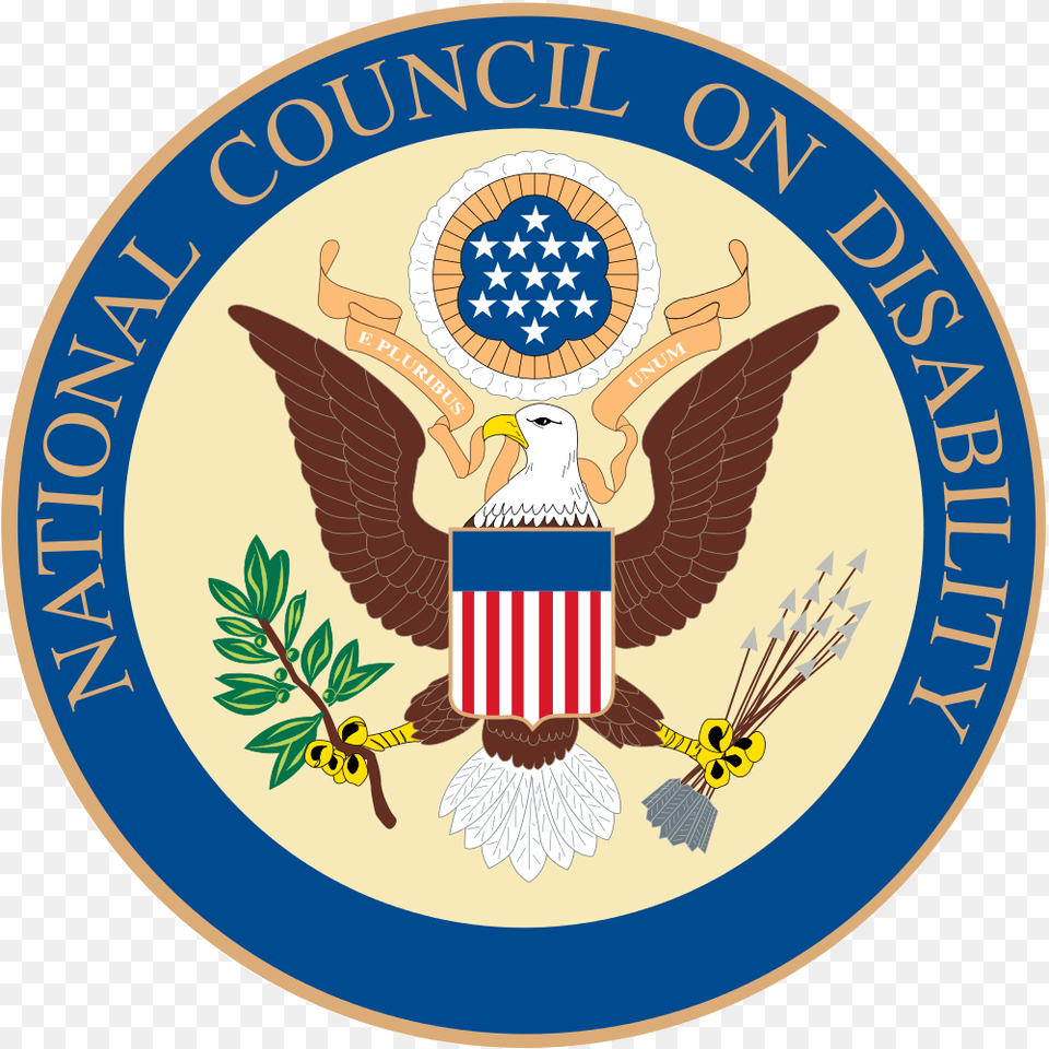 Us Seal National Policy For Persons With Disabilities, Badge, Logo, Symbol, Emblem Free Png