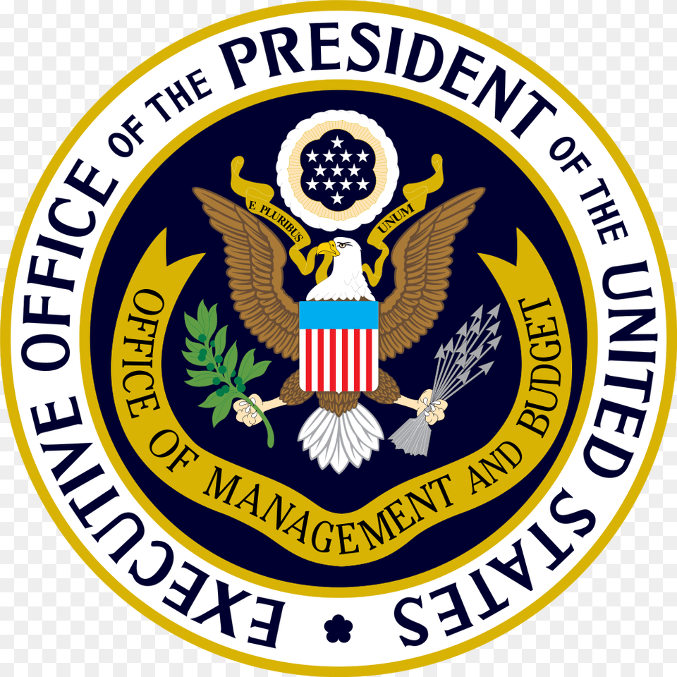Us Seal Office Of Management And Budget, Badge, Emblem, Logo, Symbol Free Transparent Png