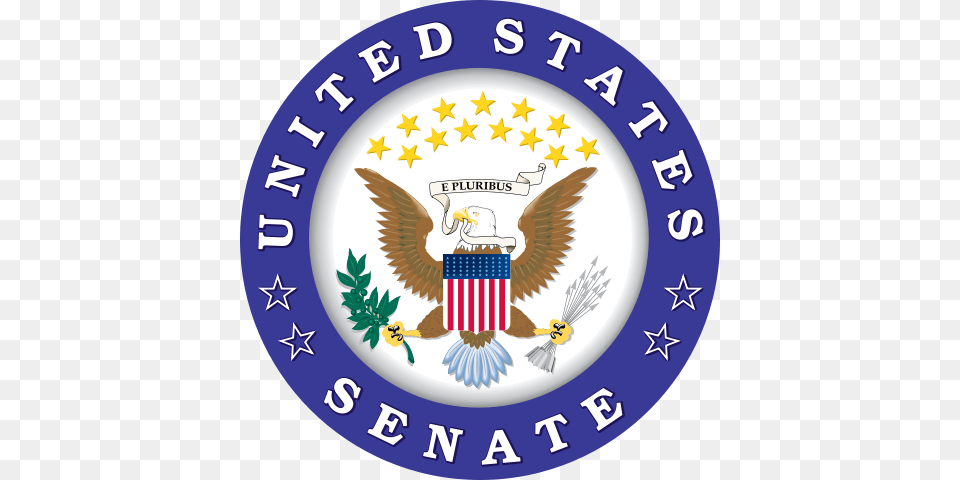 Us Senate 14 Apr 2016 Pray For The President And For Congress, Badge, Emblem, Logo, Symbol Free Png