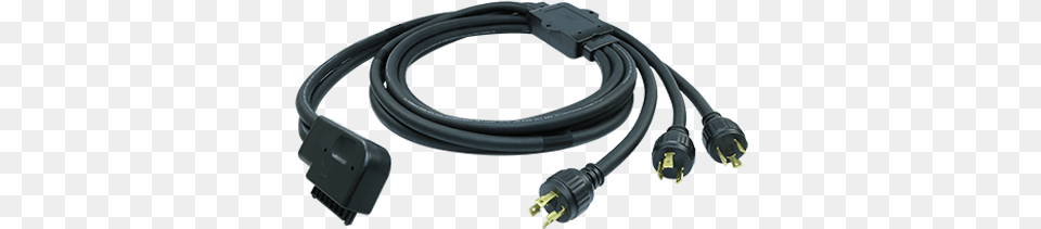 Us Single Phase Power Whip Usb Cable, Adapter, Electronics Png Image