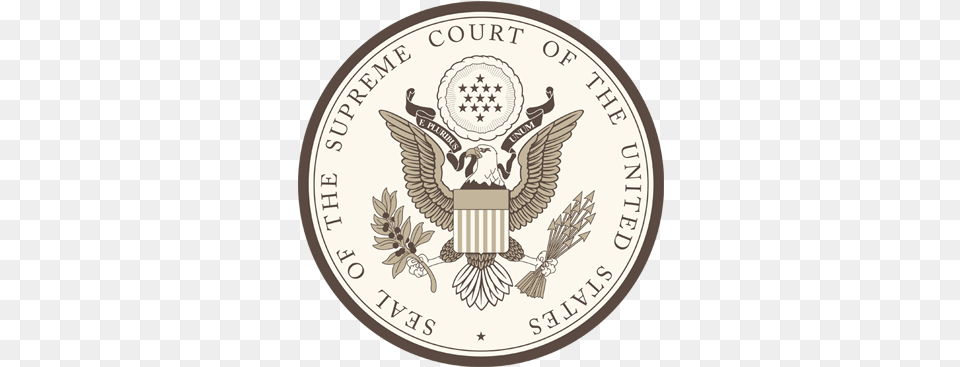 Us Supreme Court Logo Supreme Court Of The United States, Coin, Money, Animal, Bird Free Transparent Png