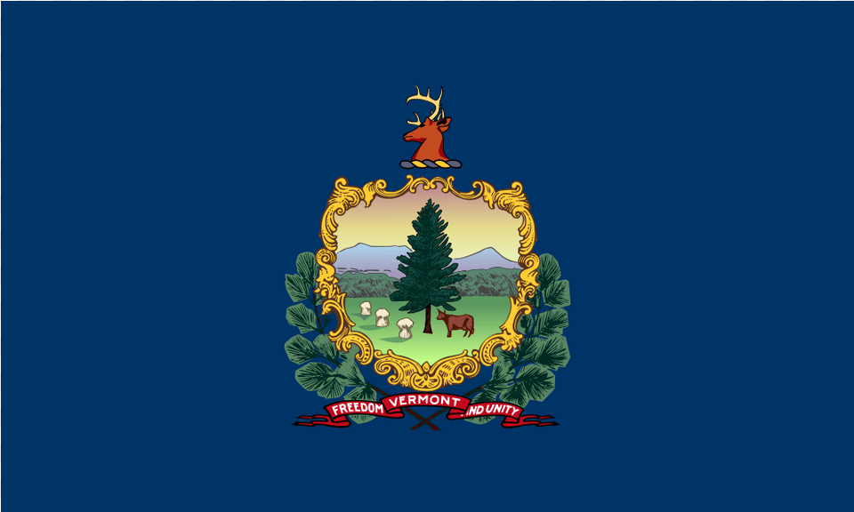 Us Vt Vermont Flag Icon Public Domain World Flags Iconset Vermont39s State Flag, Emblem, Symbol Png