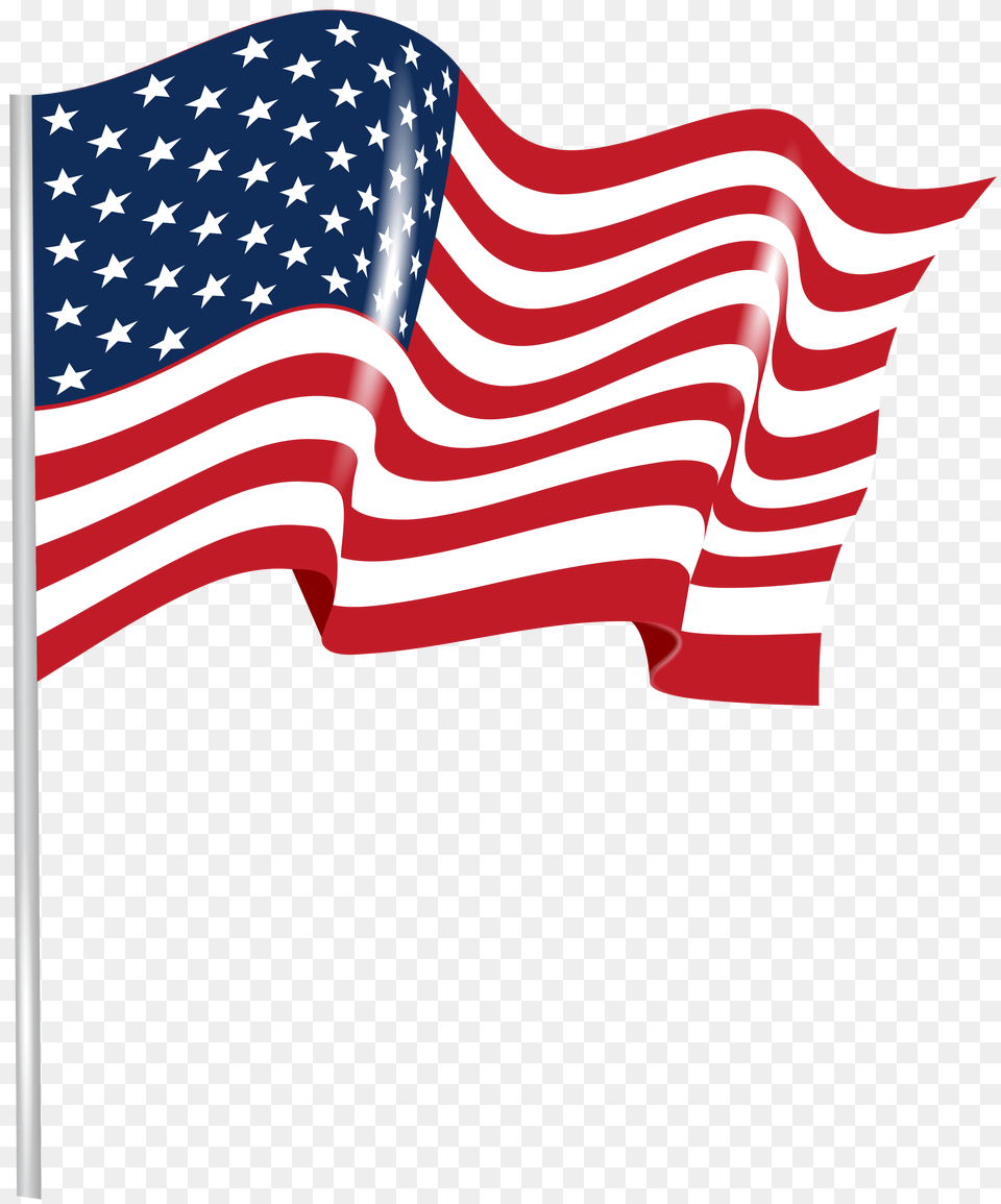 Us Waving Flag Transparent Clip Art Gallery, American Flag Free Png