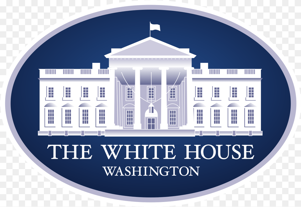 Us White House Logo, Architecture, Building, Housing, Disk Free Png Download