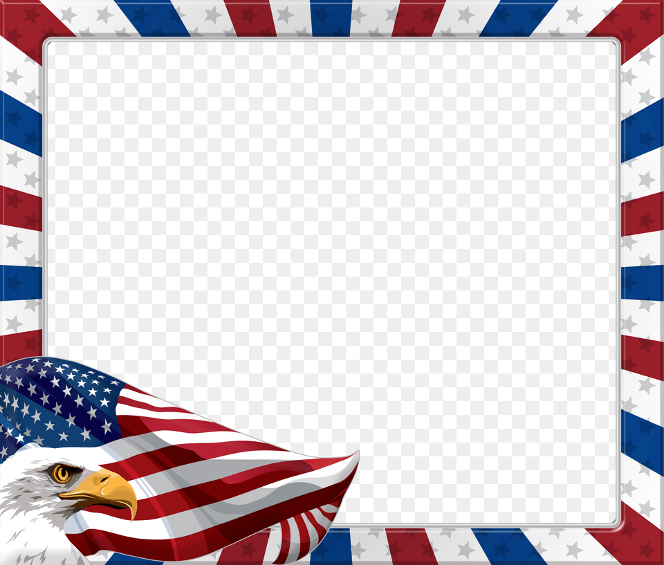Usa American Eagle Transparent, American Flag, Flag, Animal, Bird Free Png
