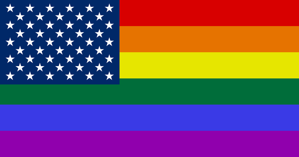 Usa And Lgbt Flag Clipart, American Flag Png Image