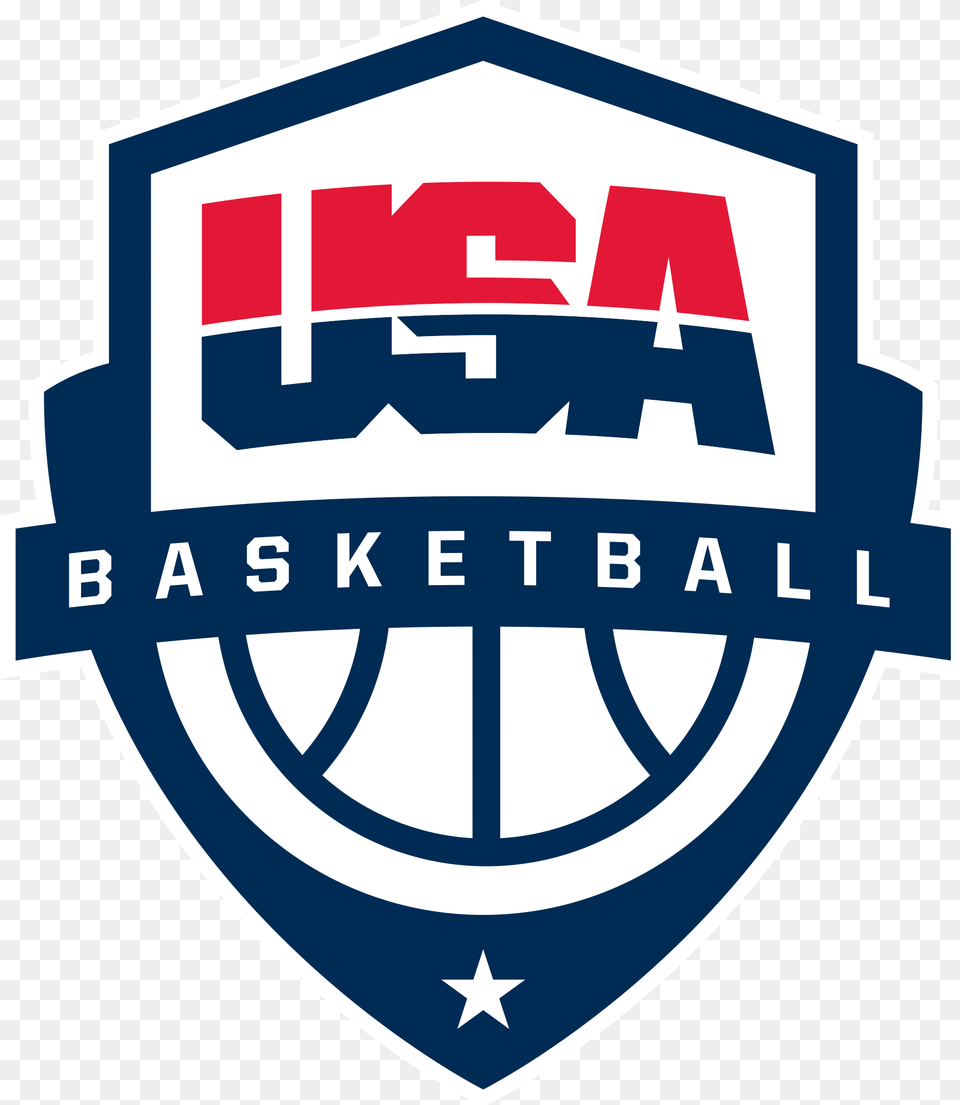 Usa Basketball Logo, Badge, Symbol, Emblem Free Png