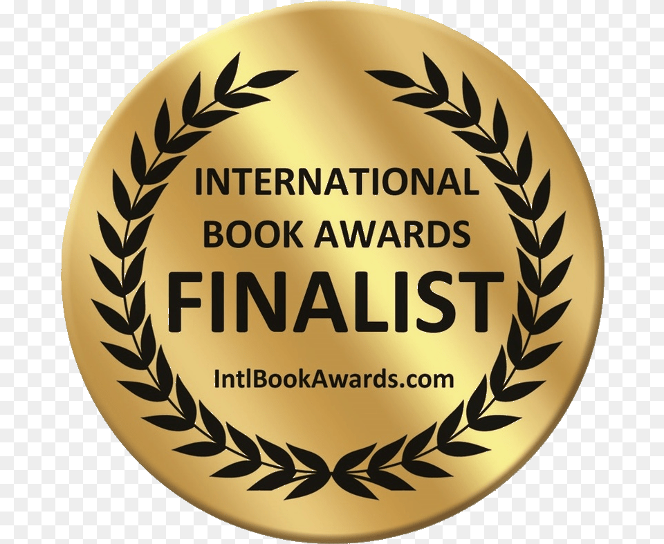 Usa Best Book Awards Finalist, Gold, Plate, Logo, Trophy Png