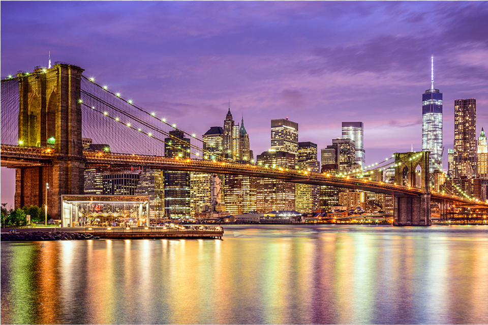 Usa Brooklyn Bridge New York America39s Musical Journey Poster, Architecture, Cityscape, City, Building Png Image