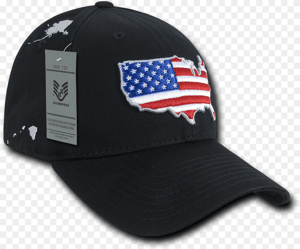 Usa Cap With U Usa Flag Baseball Cap, Baseball Cap, Clothing, Hat Free Png Download