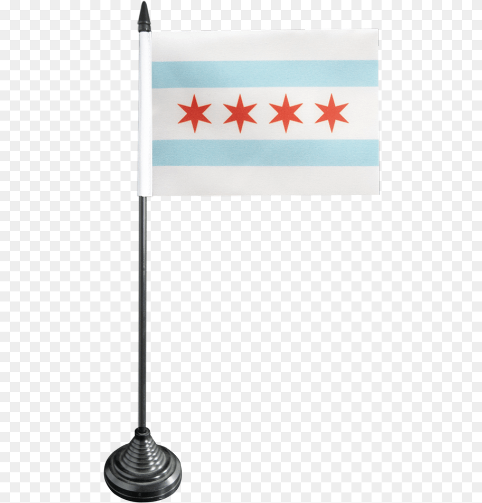 Usa City Of Chicago Table Flag Flag Free Transparent Png