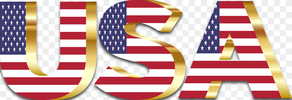 Usa Clipart, American Flag, Flag, Text, Number Free Transparent Png