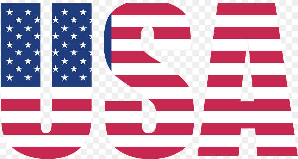 Usa Clipart, American Flag, Flag, Text, Number Free Png Download