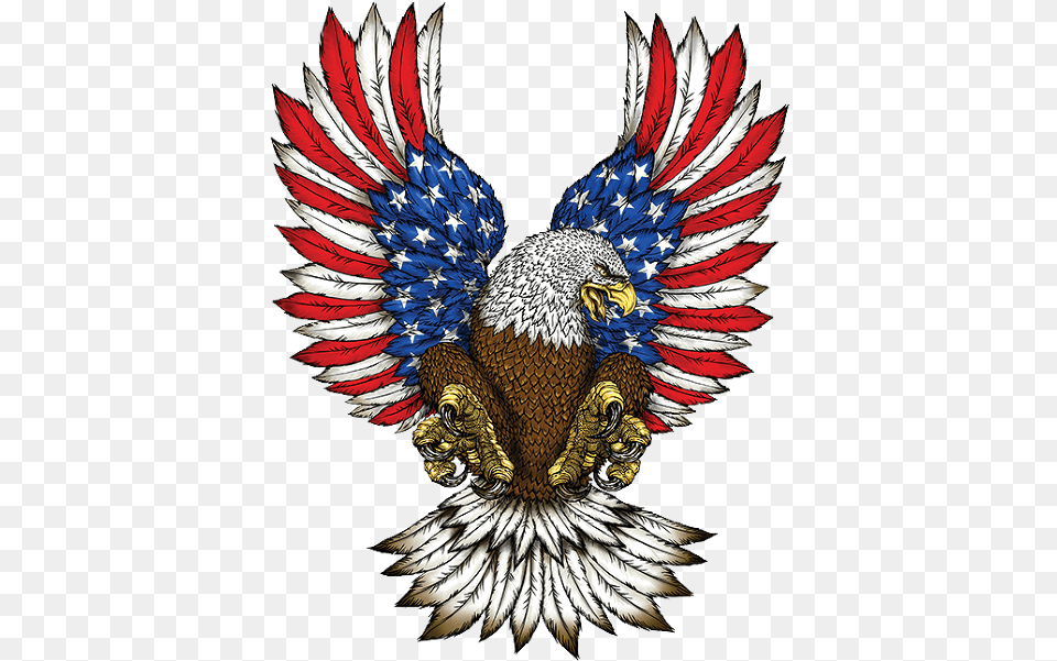 Usa Eagle Logo Eagle Transparent, Emblem, Symbol, Animal, Bird Png