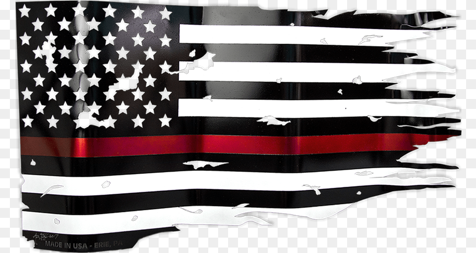 Usa Flag Black And White Transparent U0026 Clipart Transparent Thin Red Line Flag, Curtain, Gun, Weapon Png