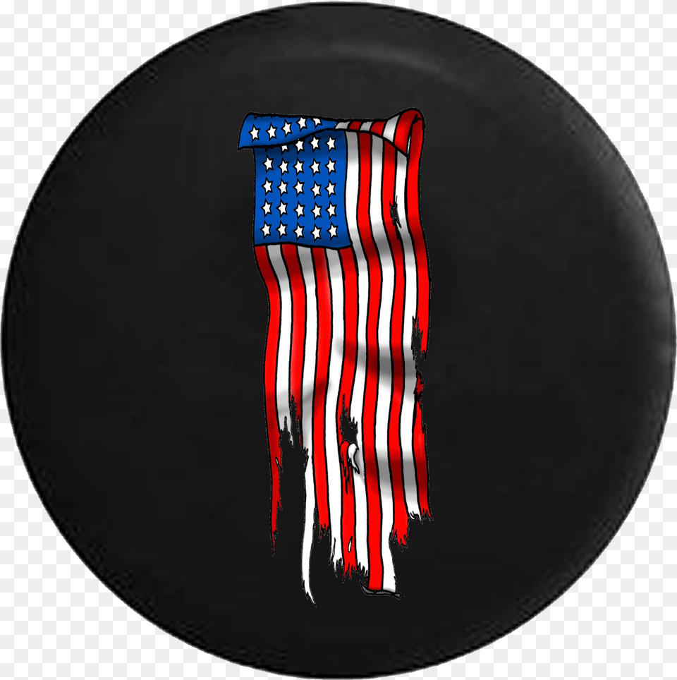 Usa Flag Clip Art Vertical Tattered American Flag, American Flag Png Image