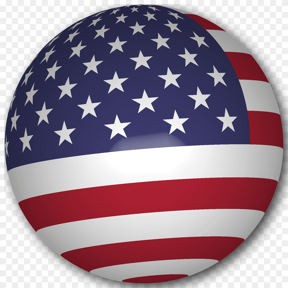Usa Flag Globe, American Flag Free Png Download