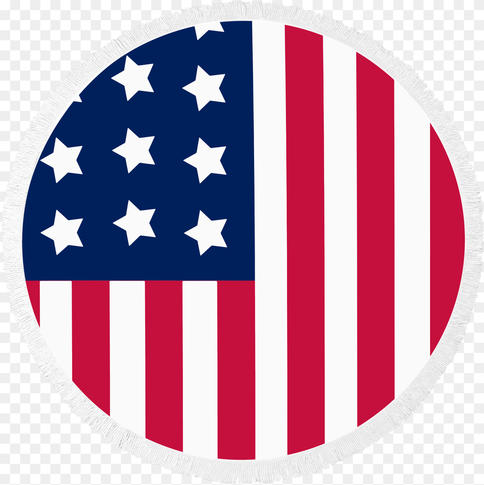 Usa Flag Jpg Black United States Flag Circle, American Flag Png Image