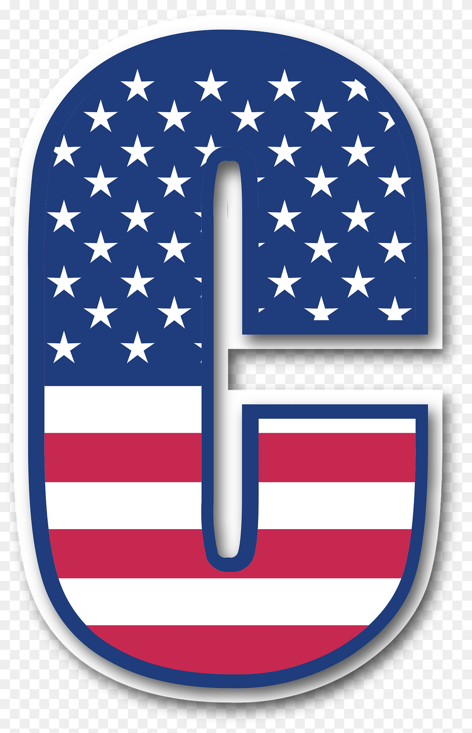 Usa Flag Letter C Clipart, American Flag Png