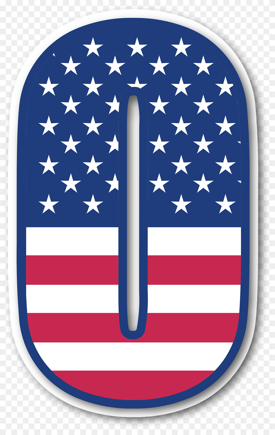 Usa Flag Letter O Clipart, American Flag Png Image