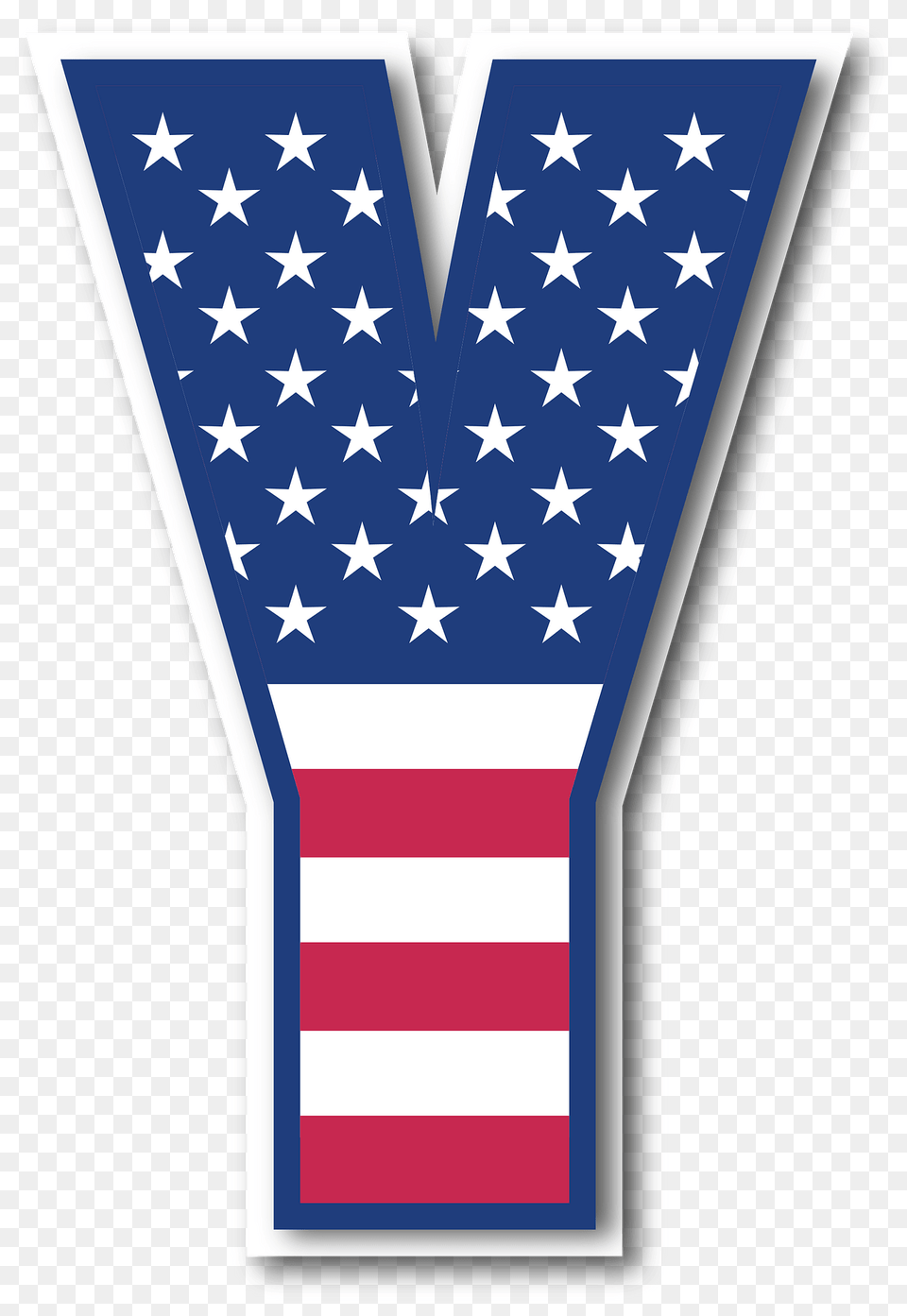 Usa Flag Letter Y Clipart, American Flag Png