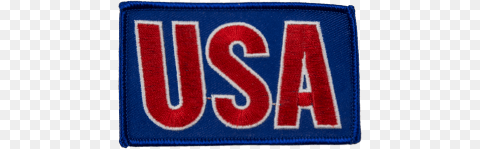 Usa Flag Patch 2 W Label, Symbol, Logo, Text Free Transparent Png